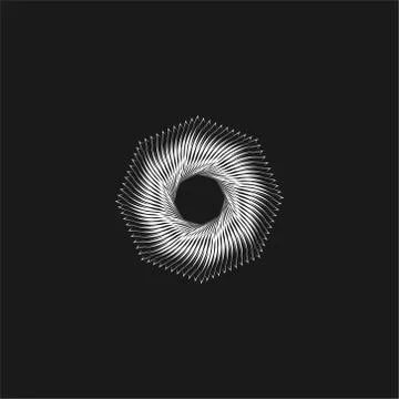 Aperture vector illustration Stock Illustration