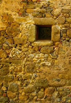 Aperture in a wall Stock Photos