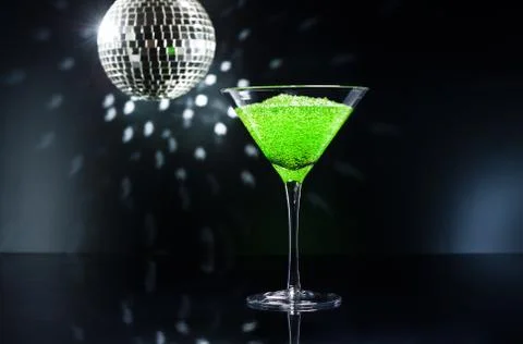 Apfel martini Stock Photos