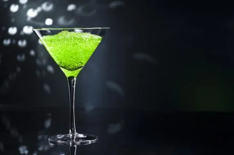 Apfel martini 库存照片