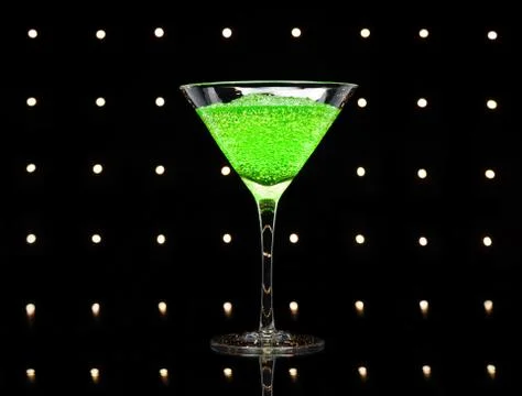 Apfel martini 库存照片