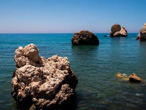 Aphrodite Rock Stock Photos