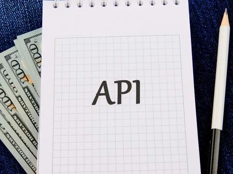 API (application program interface). The concept of technology and developmen Foto stock
