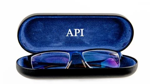 API (application program interface). The concept of technology and developmen Stock Photos