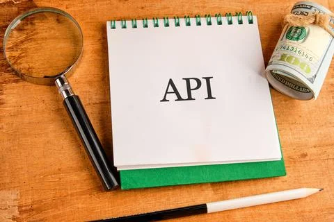API (application program interface). The concept of technology and developmen Foto stock