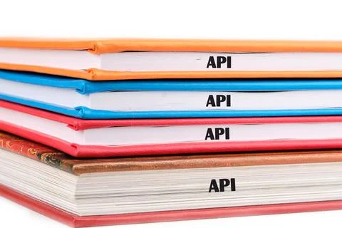 API (application program interface). The concept of technology and developmen Stock Photos