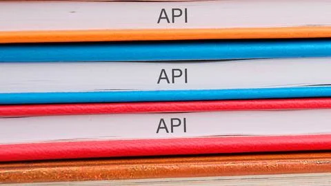 API (application program interface). The concept of technology and developm.. Foto stock