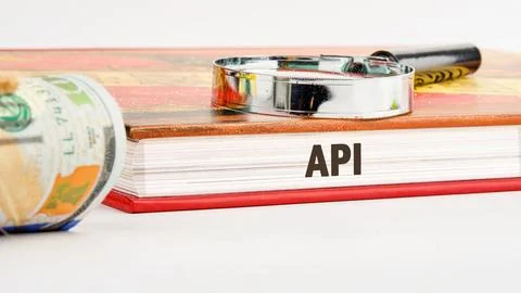 API (application program interface). The concept of technology and developmen Foto stock