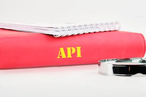 API (application program interface). The concept of technology and developmen Stock Photos
