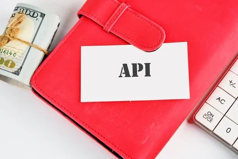 API (application program interface). The concept of technology and developmen Foto stock