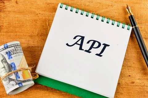 API (application program interface). The concept of technology and developm.. Stock Photos