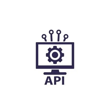 API, application programming interface icon, software integration vector icon Stock Illustration