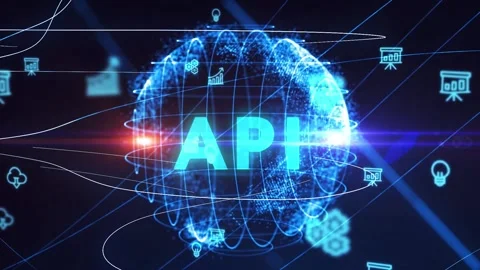 API - Application Programming Interface. Software development tool. Business, Stock Footage 147542169