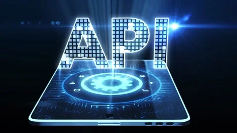 API - Application Programming Interface. Software development tool. Business, Vídeo Stock 152578953