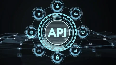 API - Application Programming Interface. Software development tool. Business, Stock Footage 160189449