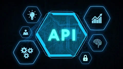 API - Application Programming Interface. Software development tool. Business, Stock Footage 162409527