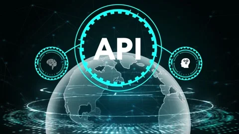 API - Application Programming Interface. Software development tool. Business, Stock Footage 163448828