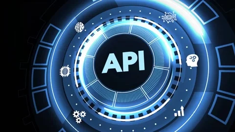 API - Application Programming Interface. Software development tool. Business, Stock Footage 167853682