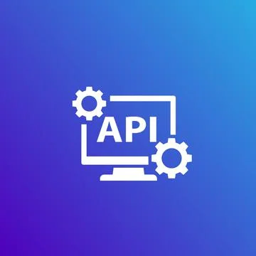 API, application programming interface, software development icon Stock Illustration