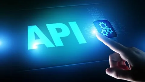 API - Application Programming Interface, software development tool, information 스톡 사진