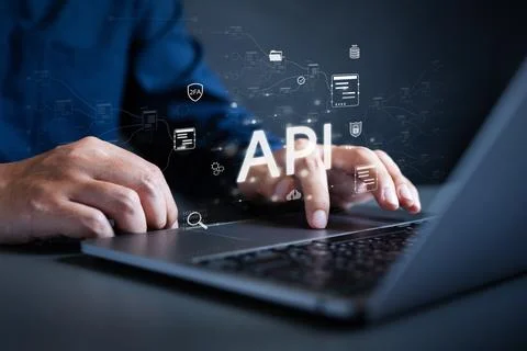 API, Application programming interface, Software development tool 写真素材