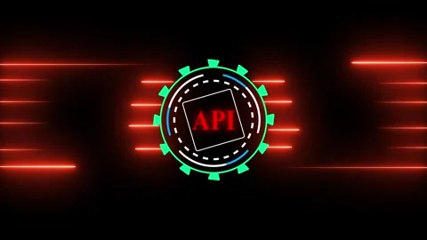 API Application Programming Interface. super cool Software development tool Video stock 308157867