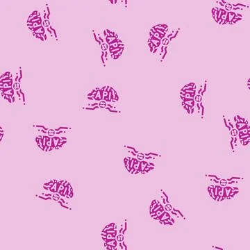 Api connection cloud computing glyph vector seamless pattern Stock Illustration