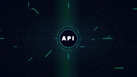 Api digital interface hud animation: software development and data connecti.. Stock Footage 337558292
