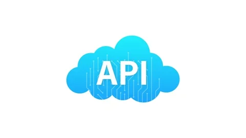 Api, great design for any purposes. Flat icon. Flat health illustration. Motion Stock Footage 155065047
