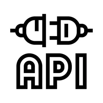 Api integration plug socket connection icon Stock Illustration