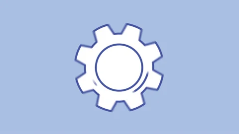 API line icon on the Alpha Channel Stock Footage 124294294