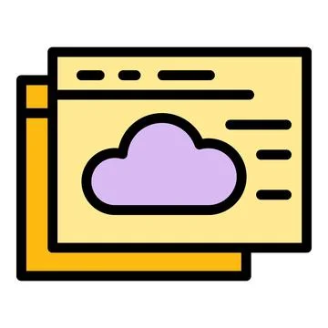 Api new pages icon vector flat イラスト素材