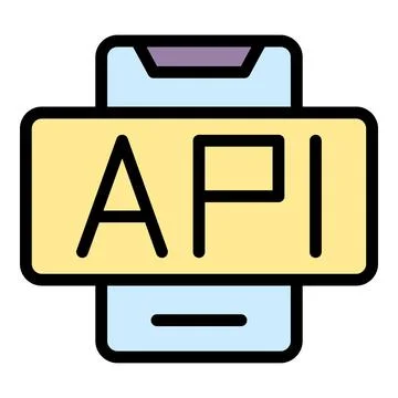 Api smartphone icon vector flat Illustrazione stock