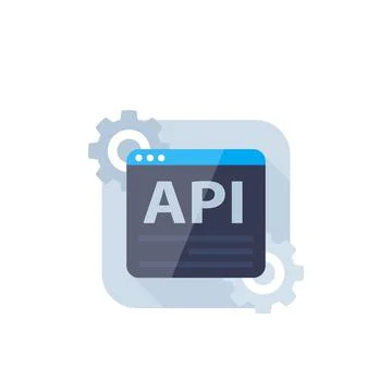 API, software integration vector icon イラスト素材
