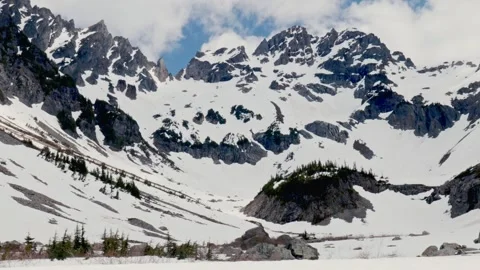 Apine Peaks Timelapse Stock Footage 259316068