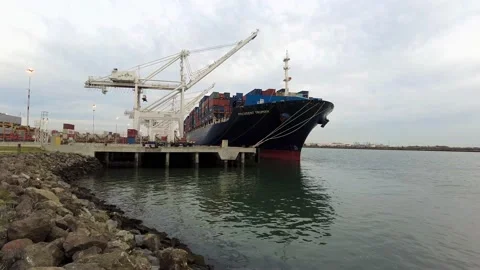 APL Container Terminal - 05 Video stock 149719784