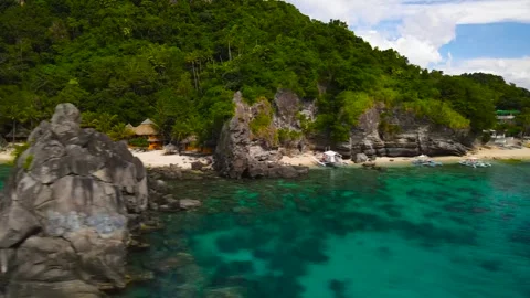 Apo Island. Philippines. Video stock 299714639