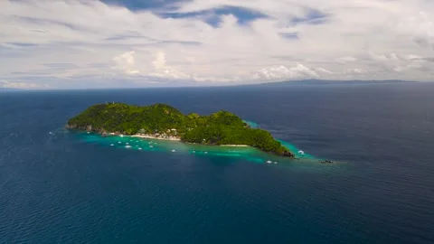 Apo Island. Philippines. Video stock 299716473