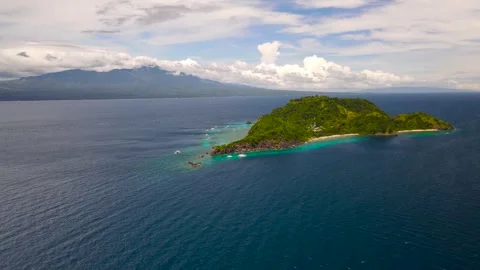 Apo Island. Philippines. Video stock 299719744