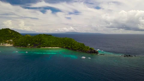 Apo Island. Philippines. Video stock 299721260