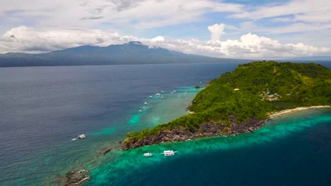 Apo Island. Philippines. Video stock 299722120