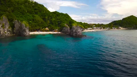 Apo Island. Philippines. Video stock 299750767