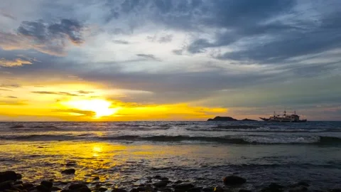 Apo Island. Philippines. Video stock 299921740