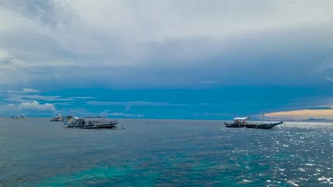 Apo Island. Philippines. Video stock 299926295