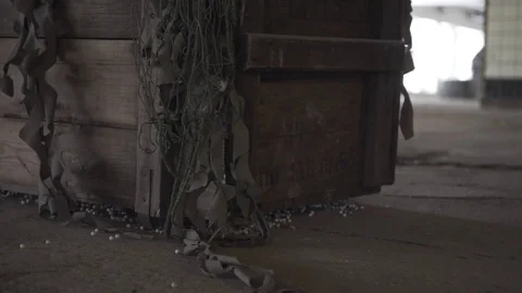 Apocalypse broken machine in the building Stock Footage 70805474