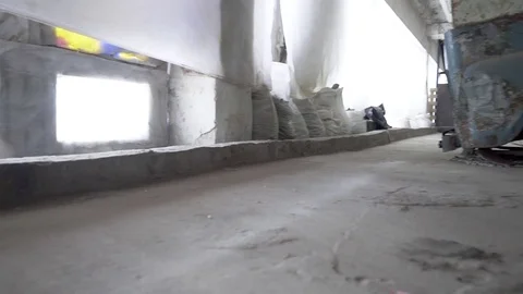 Apocalypse broken machine Stock Footage 70805967