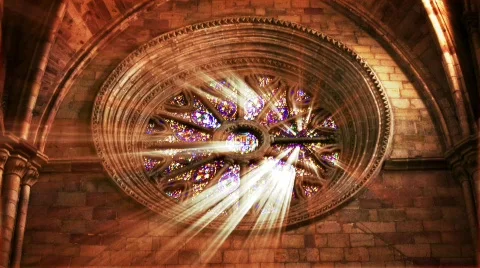 Apocalypse, cathedral exploding 스톡 동영상 876597