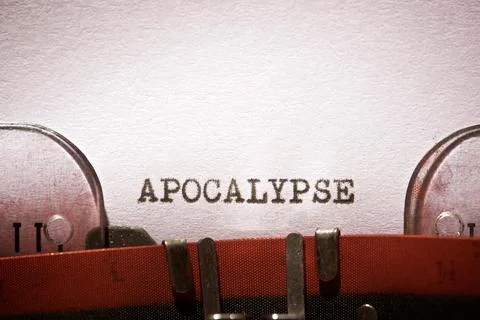 Apocalypse concept view Stock Photos