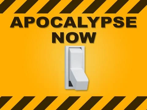 Apocalypse Now concept Stock Illustration