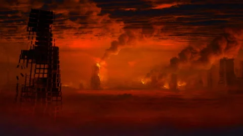 Apocalypse_animated concept 3 動画素材 44561978